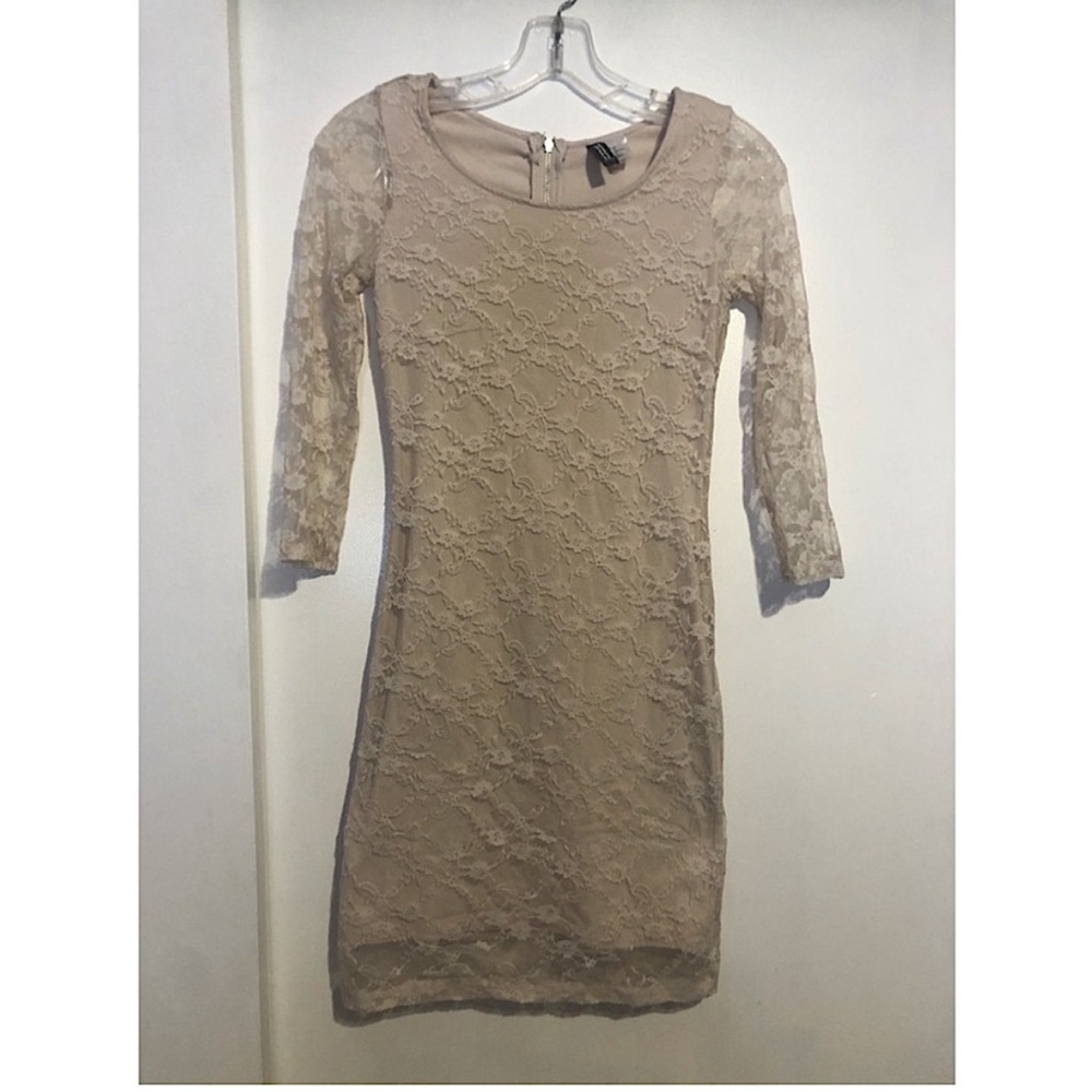 H&M Lace bodycon dress